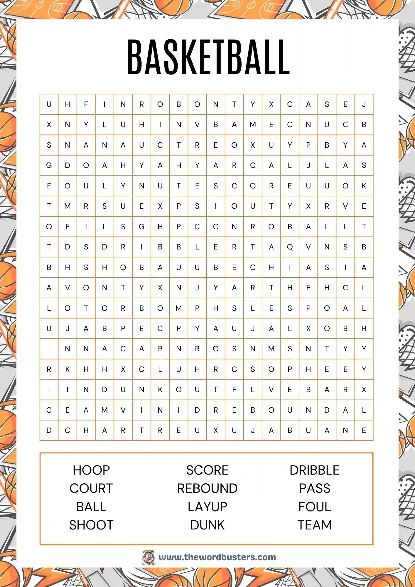 basketball word search printable pdf basketball word search printable pdf