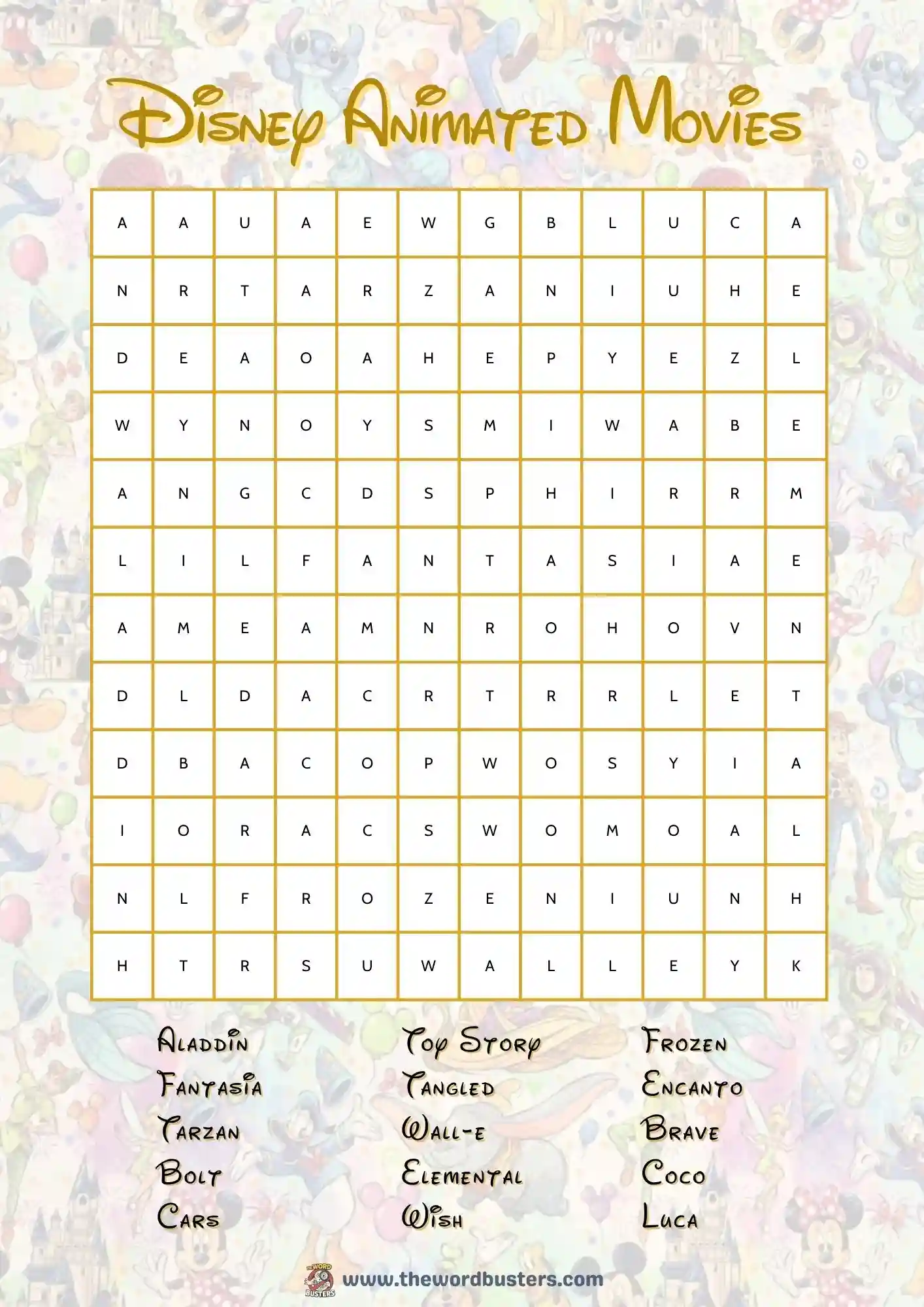 disney printable word searches free PDF disney printable word searches free PDF