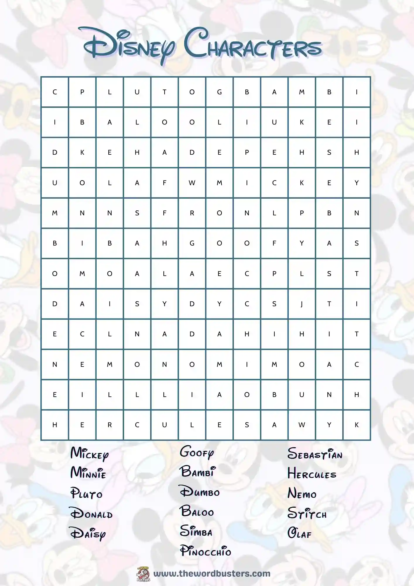 disney word search printable free pdf disney word search printable free pdf