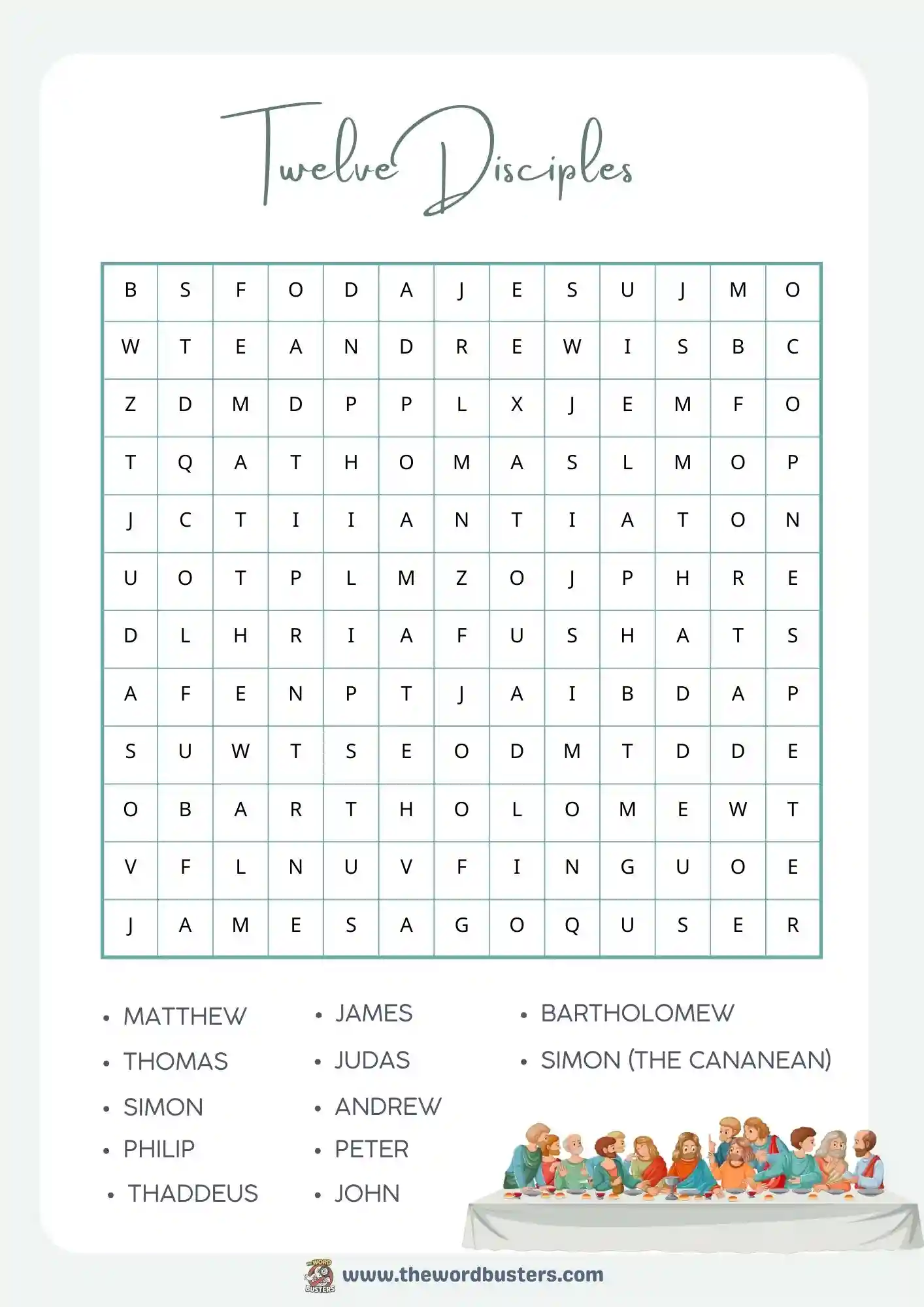 free find a word printable