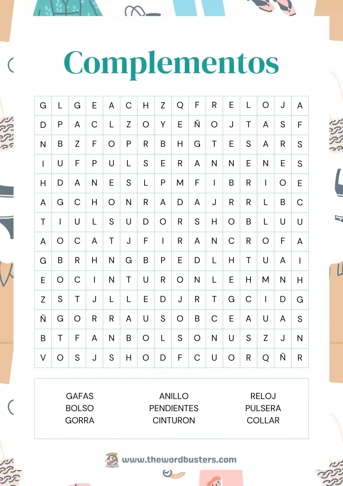 word search in spanish printable word search in spanish printable