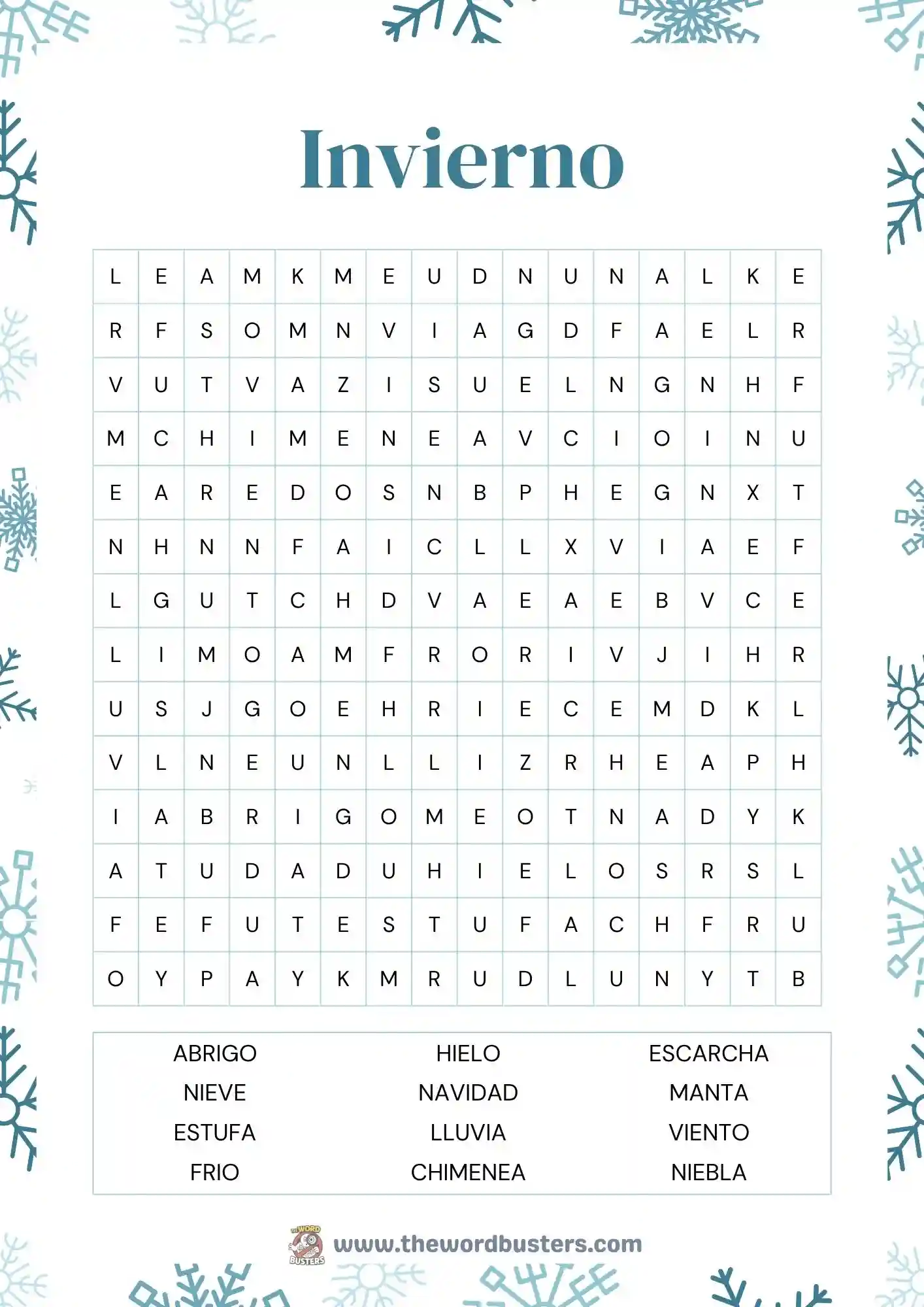 hidden word puzzles in spanish hidden word puzzles in spanish