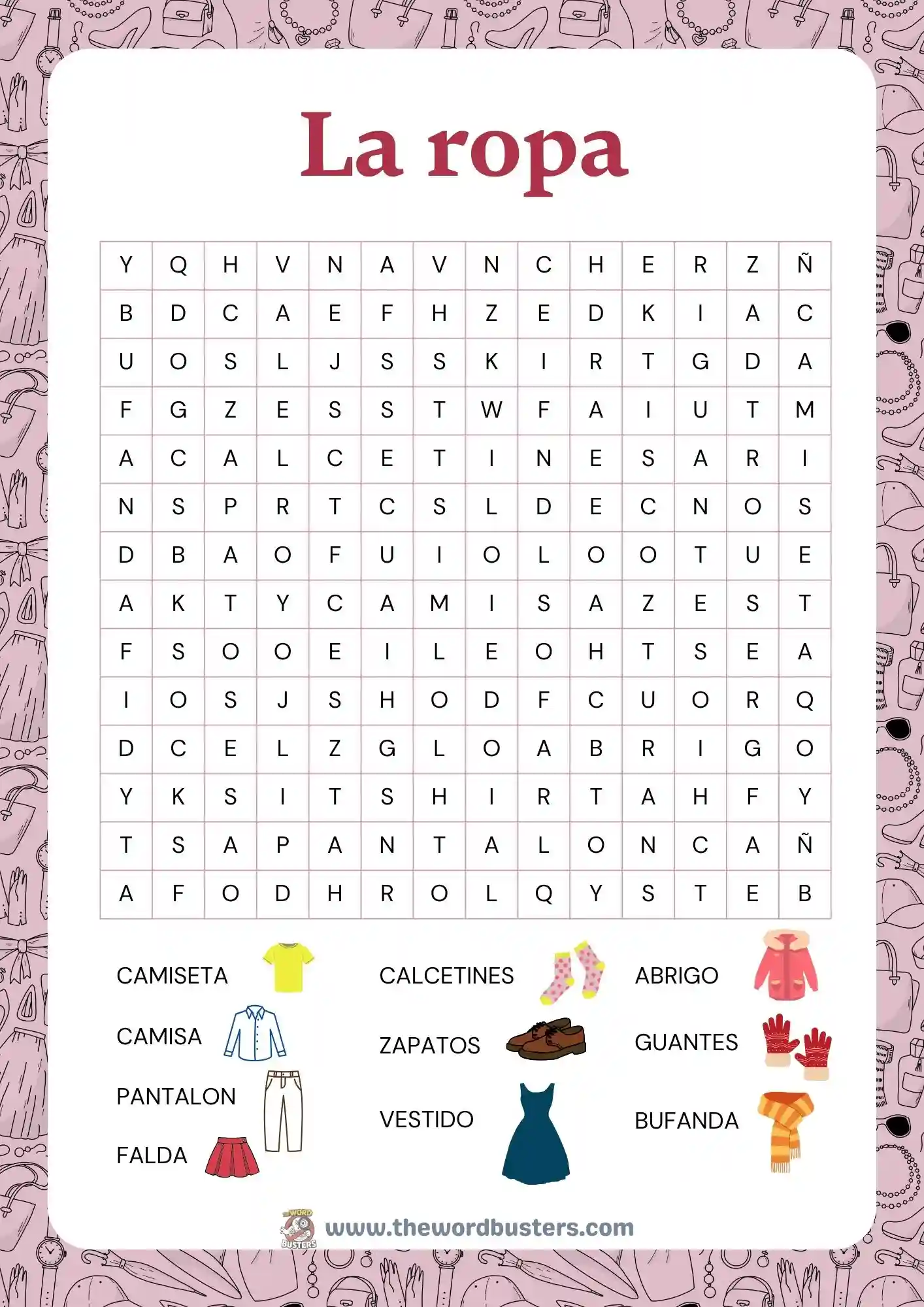 word search spanish printable word search spanish printable
